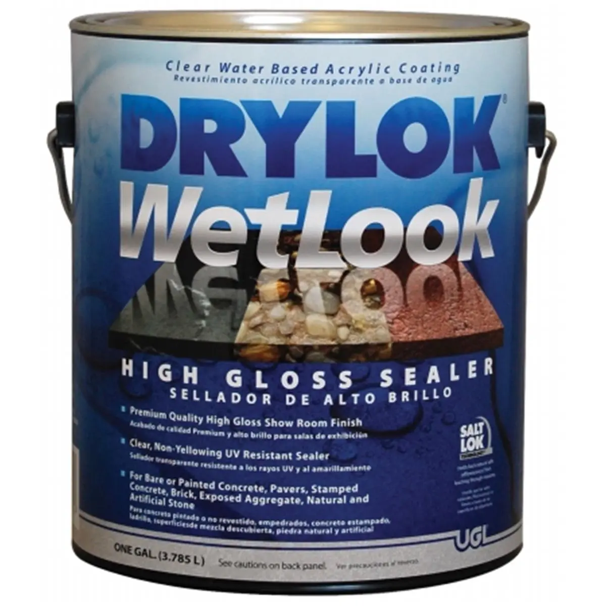 212 MAIN Drylok Series Masonry Sealant (United Gilsonite 28913) - 2-Pack 1 Gal Acrylic Base, Chemical-Formulated, Surface-Protecting, Superior Hardness, Interior/Exterior Use, Protect