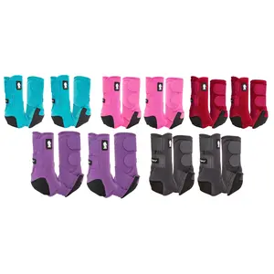 Classic Equine Legacy2 Front and Rear Horse Sport Boots 4-Pack - Perforated Neoprene - Multiple Sizes