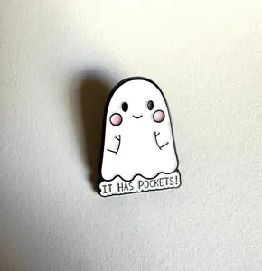 It Has Pockets Enamel Pin