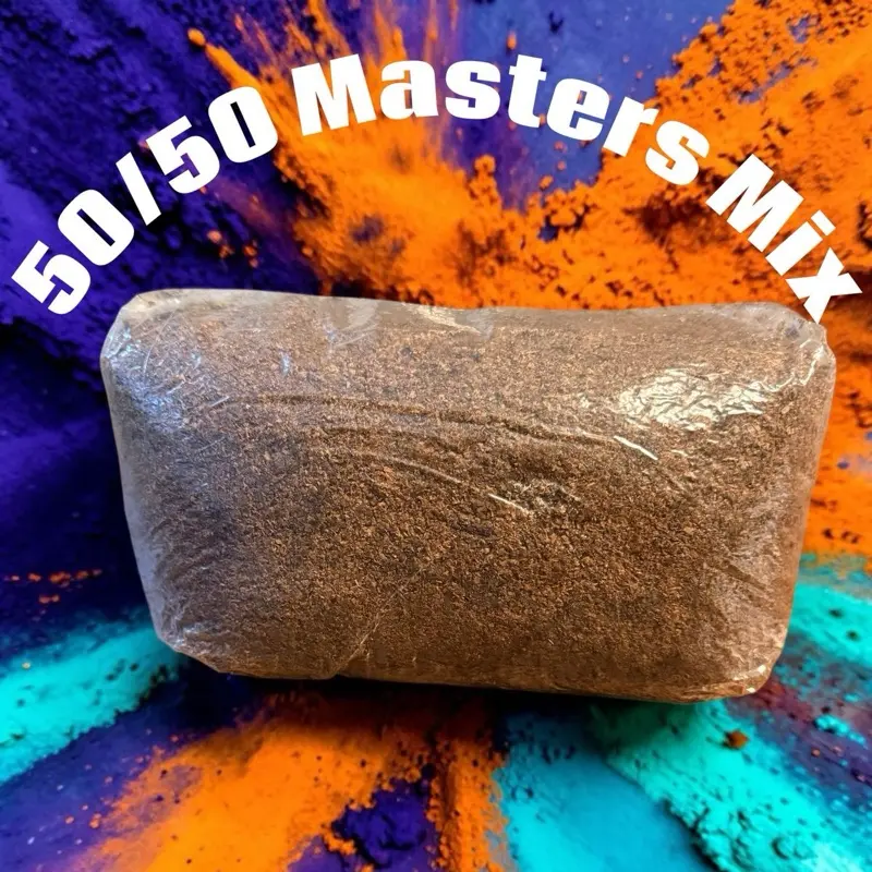 50/50 Masters Mix Bag - 50% Hardwood, 50% Soy Hull Blend for Gourmet Mushroom Cultivation