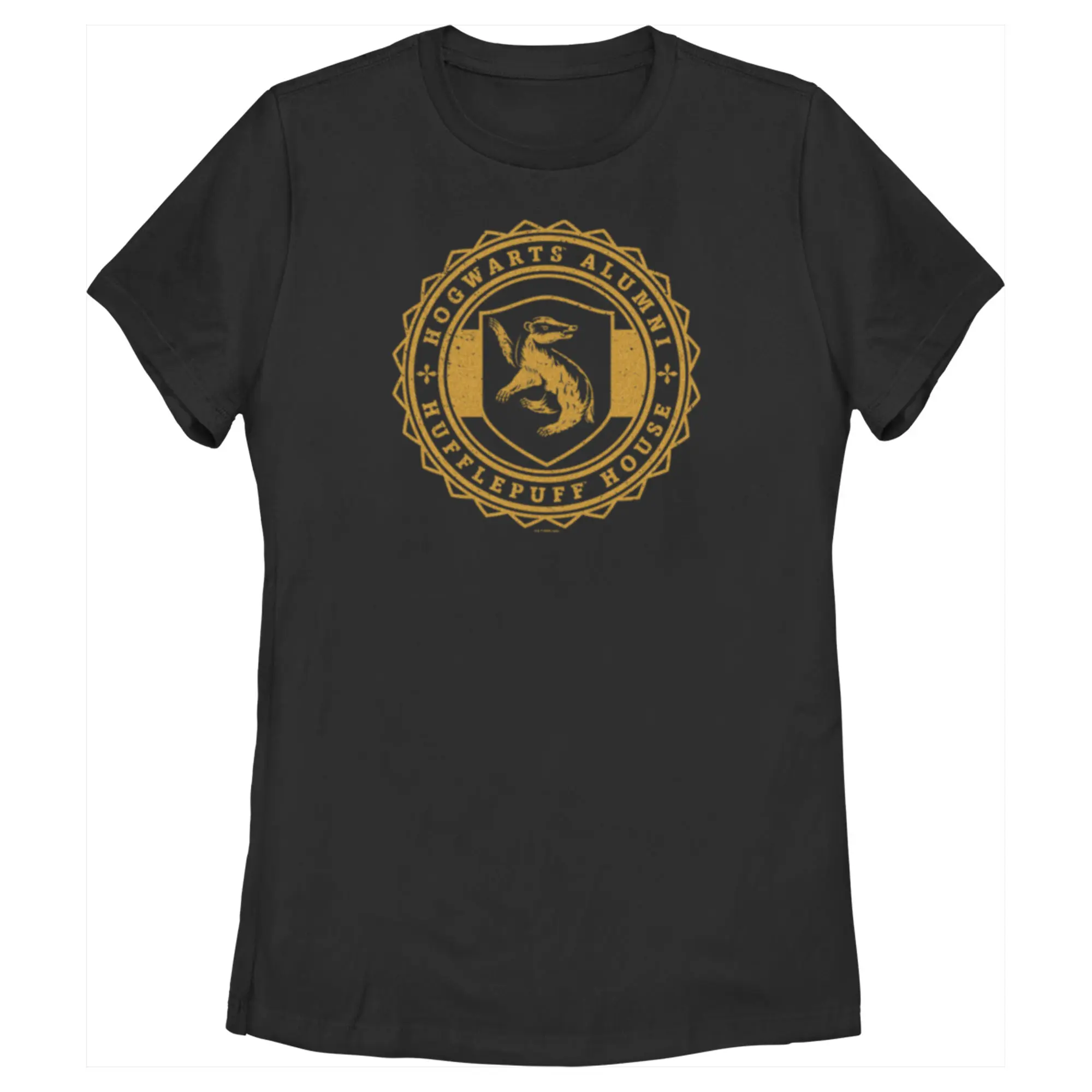 Women's Harry Potter Hogwarts Alumni Hufflepuff House T-Shirt