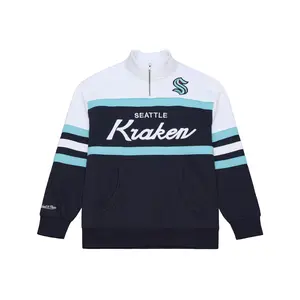 Seattle Kraken Mitchell and Ness Head Coach Quarter Zip
