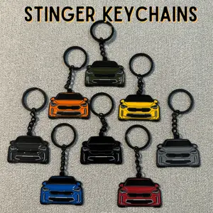 Stinger Molded Keychain for Kia Stinger Owners | Perfect Gift for Kia Stinger Enthusiasts