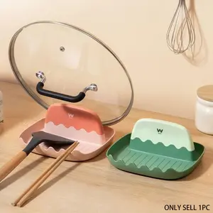 Multifunctional Kitchen Utensil Rack, Spoon Spatula Holder, Pot Lid Stand, Knife Block, Plastic Material, Kitchenware, Kitchen Accessories