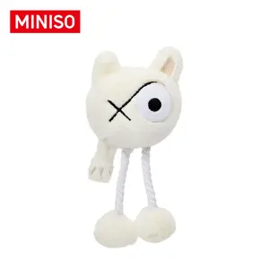 MINISO Observer Council Plush Keychain, Soft Stuffed Character Pendant for Bag, Backpack, or Keys, Cute Collectible Plush Gift for Fans Kids