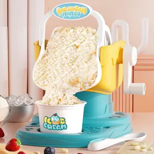 Ice Cream Machine Toy, Realistic DIY Homemade Ice Cream, Kitchen Role Play Stem Set, Toddler Play Kitchen, Play Kitchen Accessories, Suitable for Ages 3 and Up