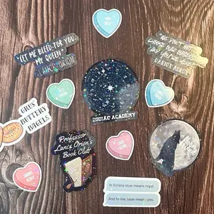 Zodiac Academy Sticker Set and Celestial Pattern Kindle Insert