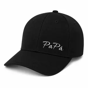 Papá Baseball Cap, Black Adjustable Dad Hat for Men, Spanish Father’s Day Gift Hat for Dad Grandpa Husband