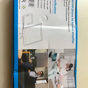 Curve phone HD screen amplifier