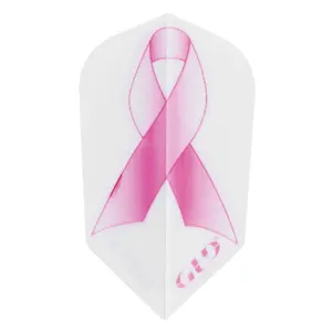 V-75 Poly Royal Hard Flights Slim Pink Ribbon - High-Quality Hard Flights for Versatile Use