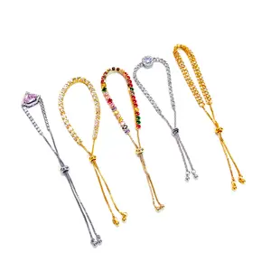 Dainty Soft Zircon Claw Bracelet--Open in Live --Finished Jewelry collection