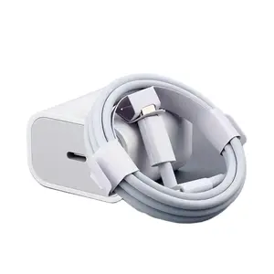 Veetone MFi Certified 20W USB C Power Delivery Wall Charger & 6FT Type C to Lightning Cable for iPhone 14 13 12 11 Pro XS Mini XR X SE iPad AirPods Fast Charge Device