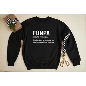 Funpa Sweatshirt, Funpa Gift, Grandpa Sweatshirt, Grandpa Gift, Grandfather Gift, Grandfather Sweatshirt, Grandpa Sweater, Grandpa Crewneck