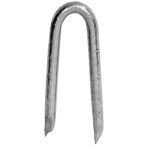 Hillman Fasteners 461633 1.25 in. Bright Fence Staple, 5 lbs.