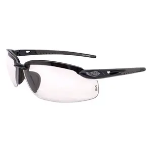 Crossfire ES5 Safety Glasses Pearl Gray with Clear Lenses
