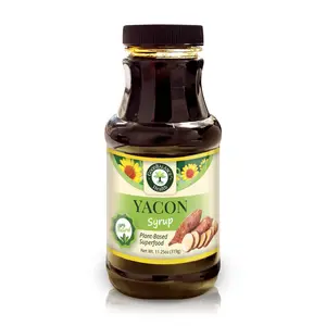 Good Balance Health Yacon Syrup | Natural Sweetener | Sugar Substitute | Low Glycemic Index, Low Calorie Syrup | Prebiotics, Vitamins, Fiber | Vegan, Gluten Free, Kosher Syrup | 11.25 Ounce Bottle