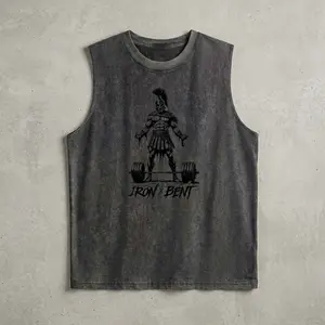 Spartan Barbell Gym Tank Top | Heavyweight Workout Tank