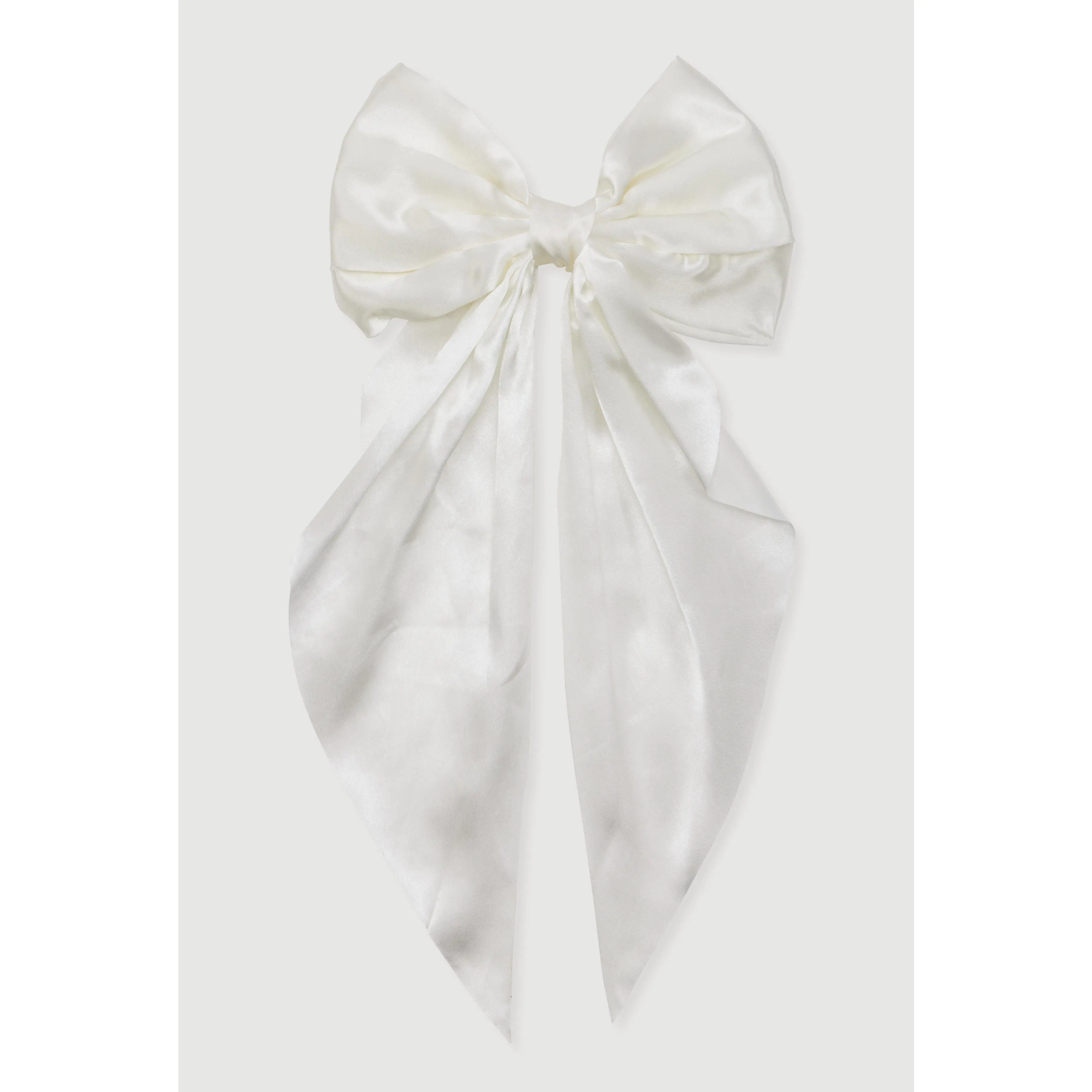 Satin Bow Hair Clip
