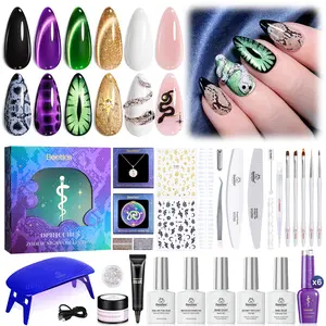 Beetles Lucky Box Gel Nail Polish Kit 12 Constellations Gift Box