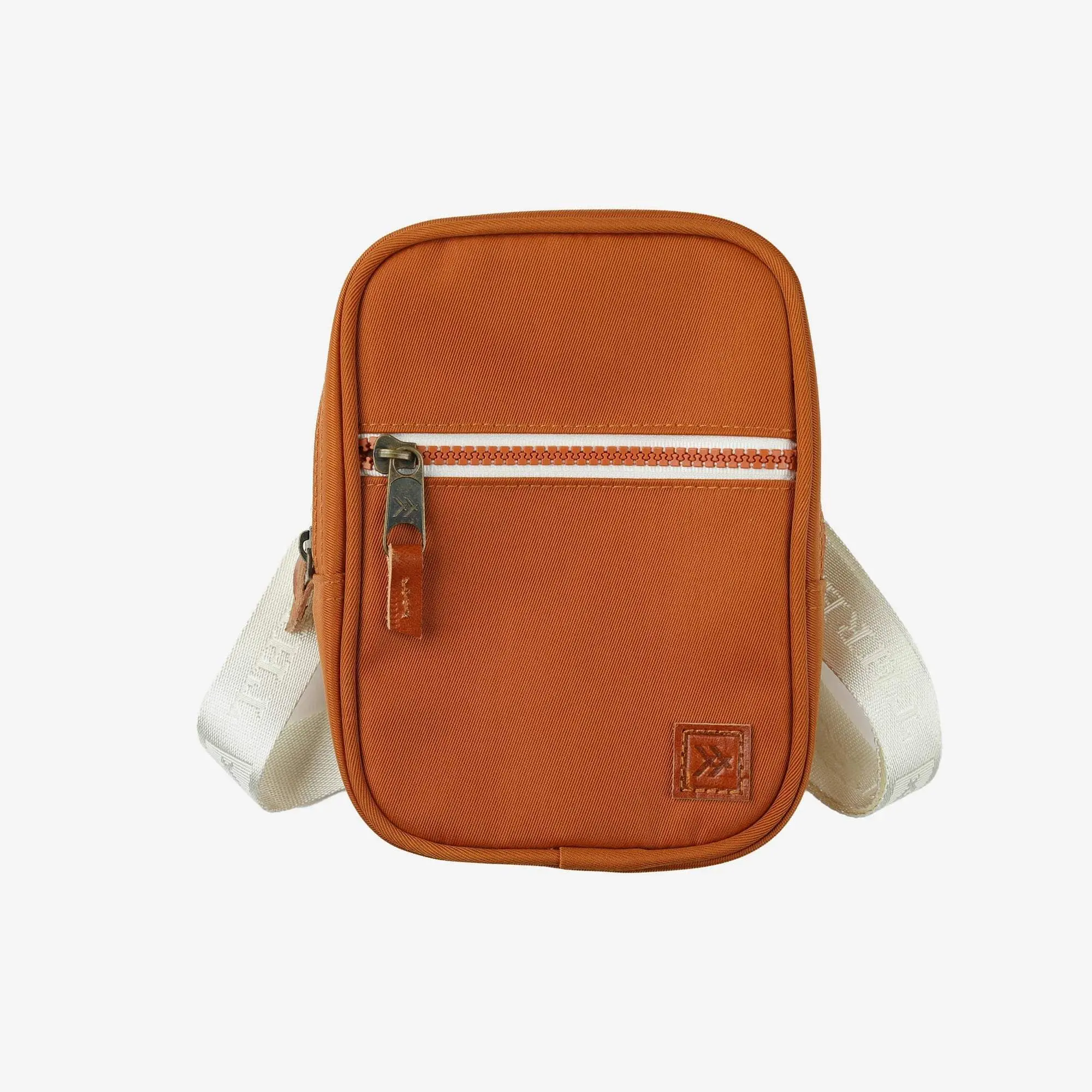 Thread Men's Nylon Crossbody Bag with Metal Clasp, Adjustable Strap, Multiple Wearing Styles, Crossbody Purses, Travel-Ready Luggage Accessory