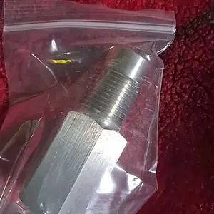 M18x1.5 58MM O2 Sensor Mini Catalytic Converter Spacer Adapter Universal Oxygen Sensor Adapter for Car Engine Light Failure Decoder Durable Stainless Steel Extension Adapter Exhaust Booster Diagnostic Tool