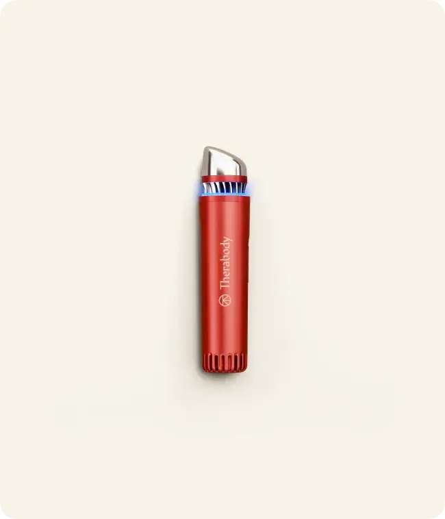Therabody TheraFace Depuffing Wand - Cold & Heat Facial Treatments (Winter Berry)