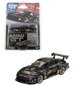 Mini GT MAZDA RX-7 LB-Super Silhouette FD-NILES In Black 1:64 Scale Diecast Mode Car MGT01101-1A