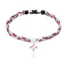 Baseball Cross Necklace for Boys, Triple-Rope Tornado Design, 18" Sports Fan Gift Idea