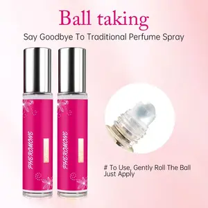 Women's Daily Rollerball Perfume 10ML, Fresh and Elegant, Charismatic and Romantic, Light and Long-Lasting Scent, Women's Fragrance, Daily Wear Perfumes