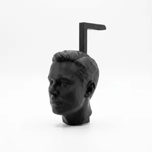 Tesla Model Y/3 Decorative Head Ornament – Headliner Clip Mount, No Adhesive