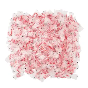 2" 11 lb. 4 oz. Mega Bulk 900 Pc. Mini Classic Peppermint Candy Canes