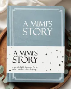 Mimi's Life Story Journal (Hardcover): A Meaningful Keepsake for Mimi to Share Her Journey & Memories, Book Includes 250+ Prompt Questions, Sentimental Gift for Mother's Day, Birthday, Christmas