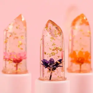 Jelly Bliss color changing stain lipstick  Gloss Lip Care Glossy Clear Lipgloss Makeup Cosmetic Evening i love