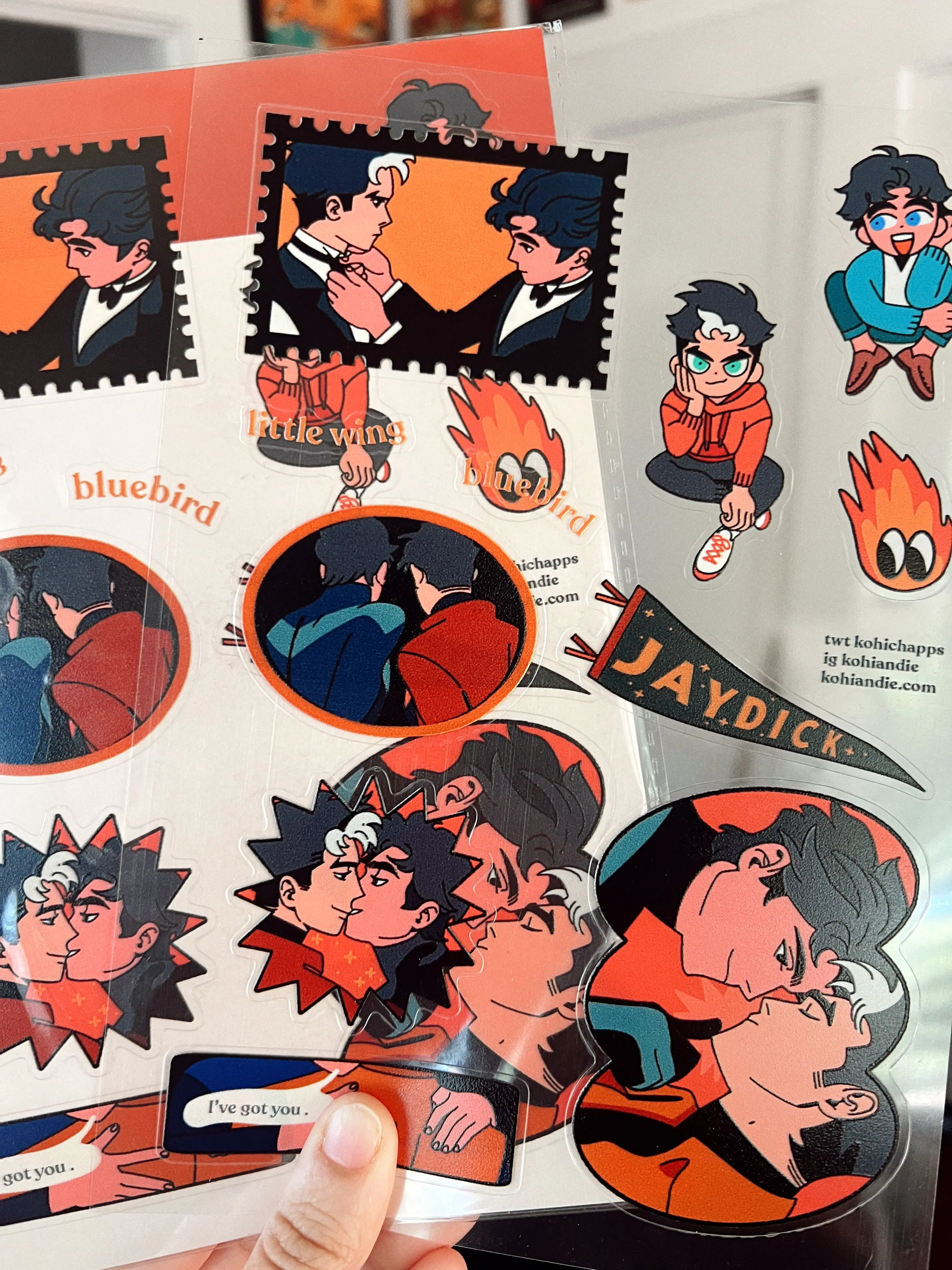 JAYDICK CLEAR PLANNER STICKERS