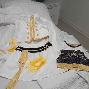 Soocosisx Girls Costume Set – 3-Piece Dress Up Outfit for Kids, Stage & Dance Performance