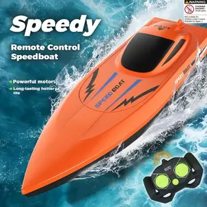 High-Speed Remote Control Boat Toy, Pool Racing Toy, Water Play Toy, 2.4g Remote, Outdoor Lakes and Ponds, Ideal Birthday Gift