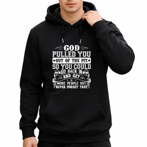 'Stay Sober' Long Sleeve Hoodie for Men – Stylish Casual Sportswear for Any Season