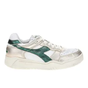 diadora Womens B.560 Metal Mix Lace Up Sneakers Shoes Casual - Gold