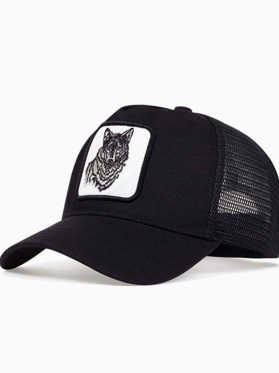 Men's Wolf Pattern Baseball Cap, Fashion Casual Hat, Suitable for Sports and Daily Wear, Unique Design for Outdoor Activities