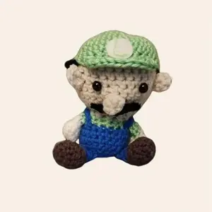 Luigi Amigurumi Crochet Doll