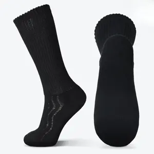 Comfort-Fresh Wide Non-Binding Bamboo Socks | Air Vent Cooling Mesh, Cushioned Sole, Seamless Toe Design, Ultra-Soft Stretch Support for Swollen Ankles, Diabetic Foot Relief, Wide Calves & All-Day Wear Fit Breathable Knitted