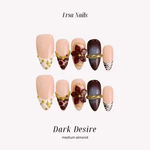 ErsaNails NEW IN Collection – Handmade Press-On Nails 10PCS | Acrylic, Reusable, Salon-Quality, Long-Lasting, Glossy Design
