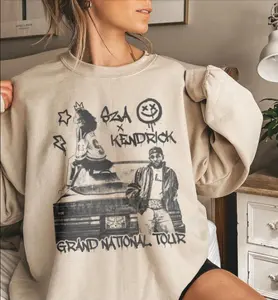 #Kendrickk & #Szaa Grand National Tour Shirt, Concert Shirt, Kendrich Luther Shirt, Tour Shirt, Hip Hop Hoodie, Gnx Shirt, Album Tee