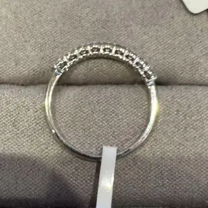 0.5ct Lab Grown 18K White Gold 7-Stone Eternity Band RWT010003