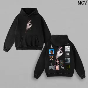 Drake's ICEMAN Tee Washed Drizzy Vintage Heavy Cotton Oversize Unisex Hip Hop Rap Graphic T-Shirt, Drake Hoodie & Sweatshirt Y2K Streetwear Album Merch Concert Tour Fan Collector Top for Men and Women Fans