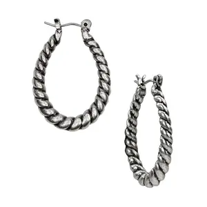 Patricia Nash Twist Hoop Earrings