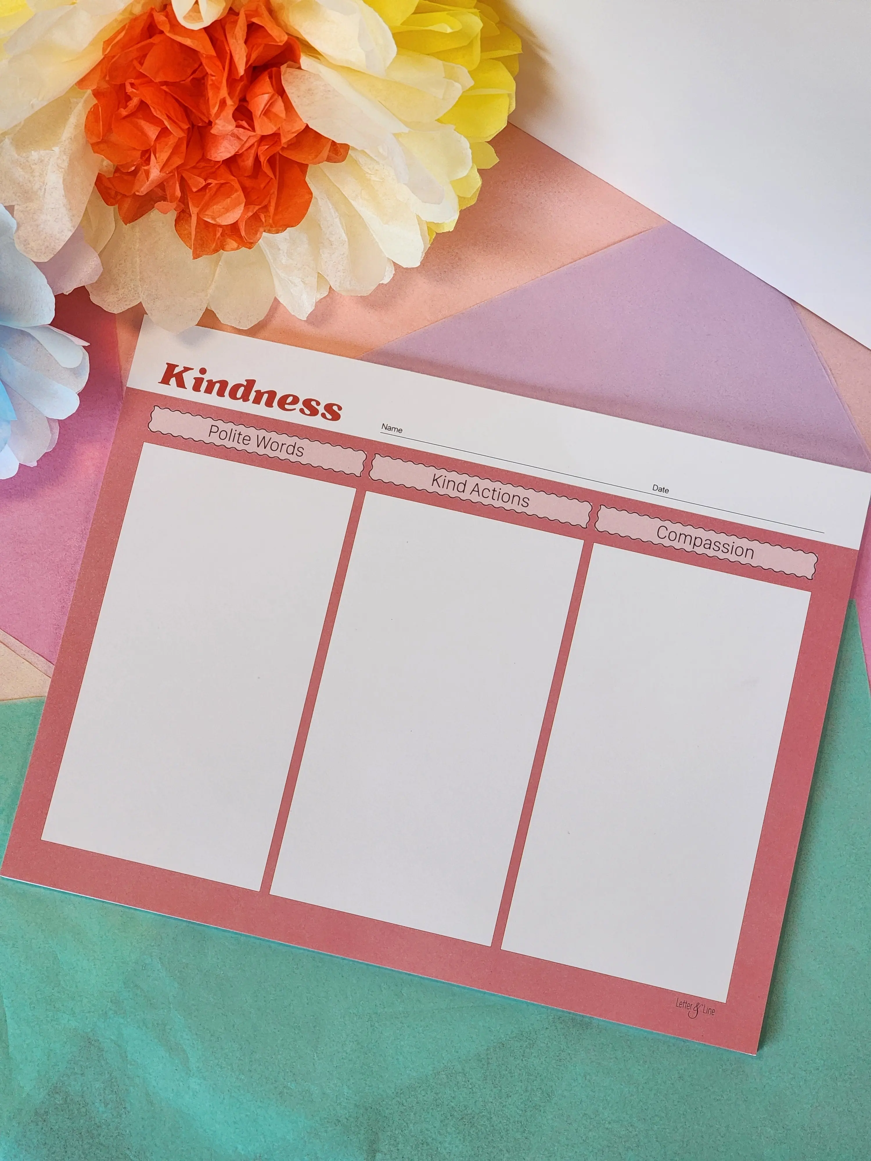 Manners Chart for Toddlers (Magnetic Kindness Chart, 25 sheets ...