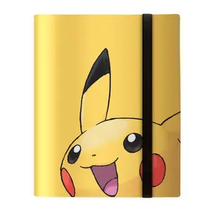 Ultra PRO - 2025 Pikachu 9 Pocket PRO Binder for Pokémon Cards & Standard Size Cards, Holds up to 360 Cards in Ultra PRO 9 Pocket Pages