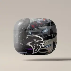 Dodge Charger BADCAT AirPods Case, Trending Airpods Case for all Airpods Gen 1 2 3 4 & Pro 1, 2, 3 Aesthetic Air Pods Case Cover Protective