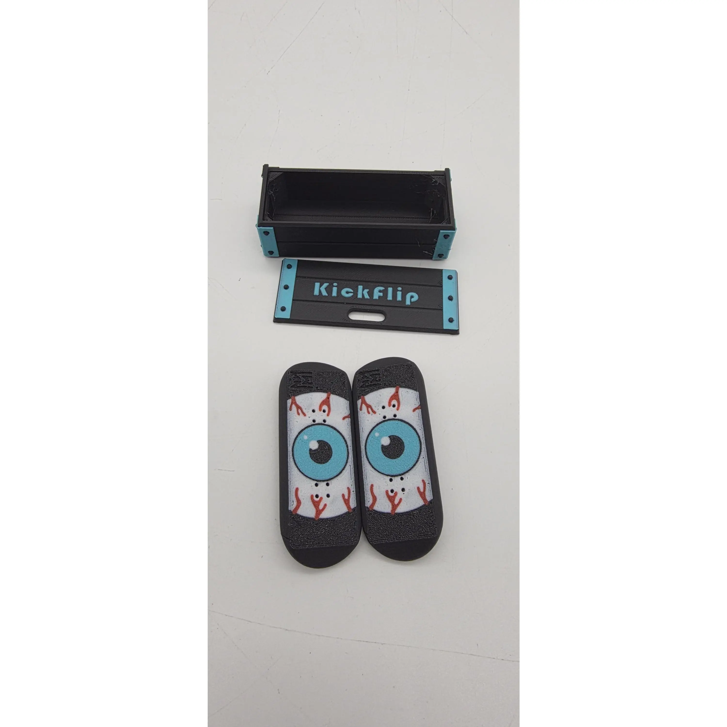 Kickflip Magnetic Fidget Skateboard w/ Crate